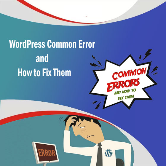wordpress common error