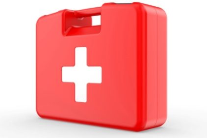BASIC MEDICINES OR HEALTH CARE PRODUCTS WHILE PREPARING FIRST AID KIT