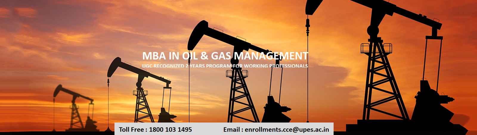 MBA oil and gas