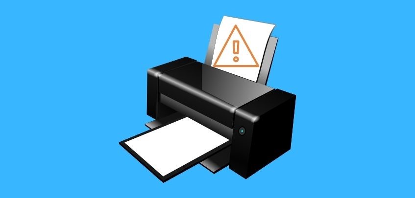 Epson printer printing blank page