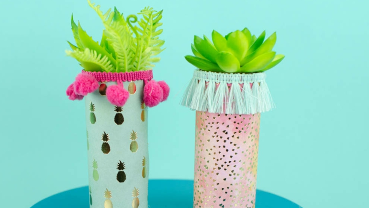Crafts for kids with recycled material