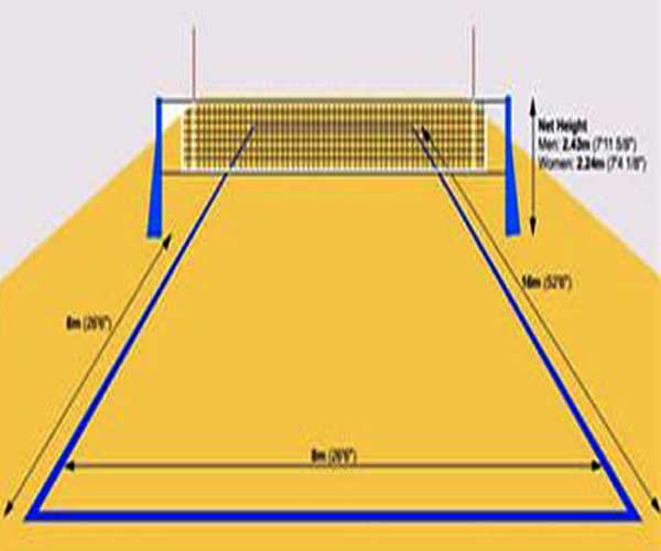 get a volleyball court diagram