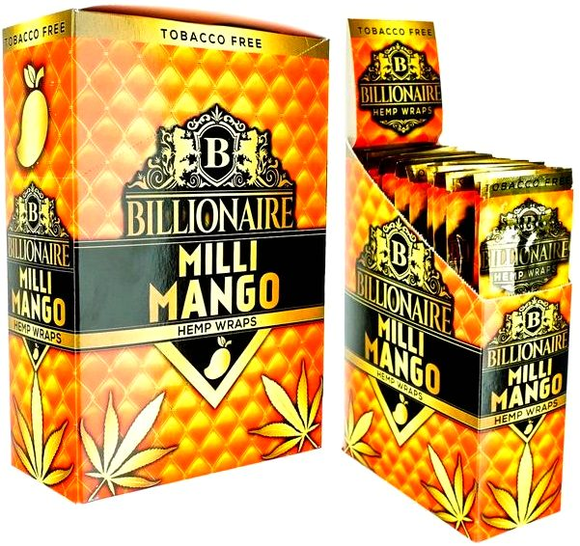 Billionaire Hemp Wraps Milli Mango