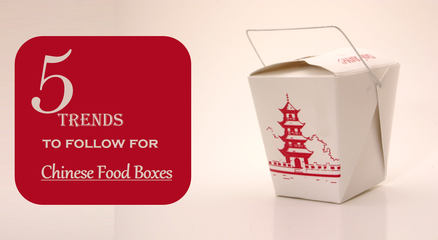 Chinese food packaging boxes