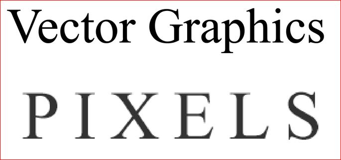 Pixels vs Vector