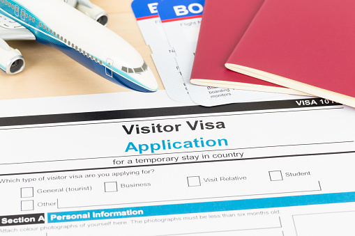 visitor visa and visitor record