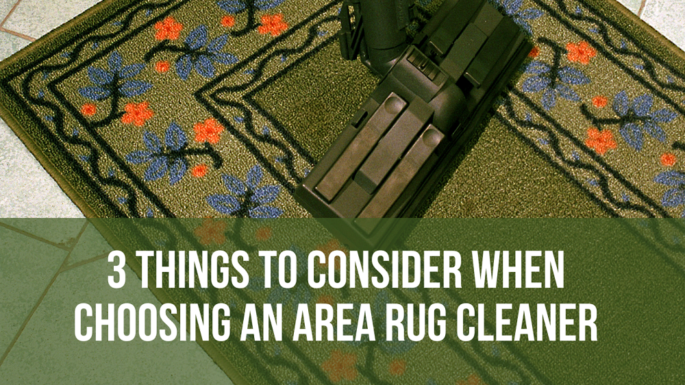 area rug cleaner