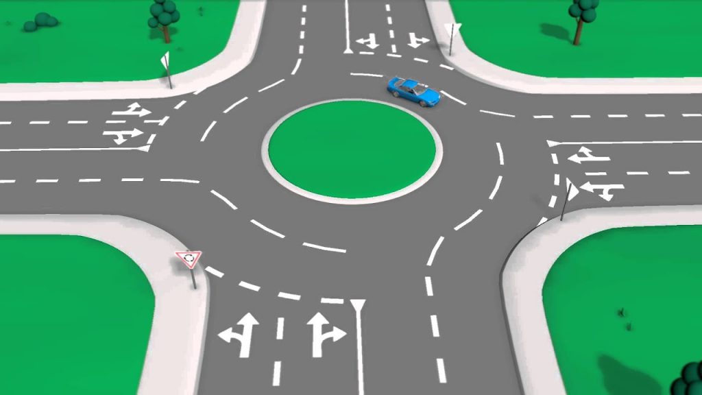 Drive At Intersections And Roundabouts