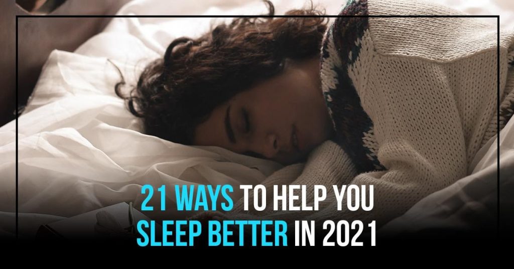 sleep better ways
