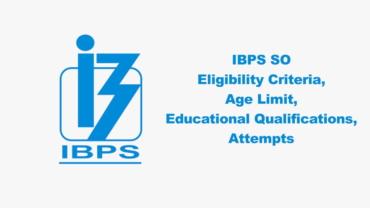IBPS SO examination