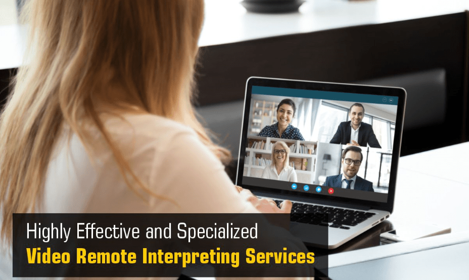 video remote interpreting services