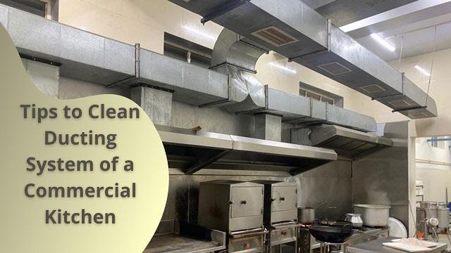 kitchen exhaust ducting system
