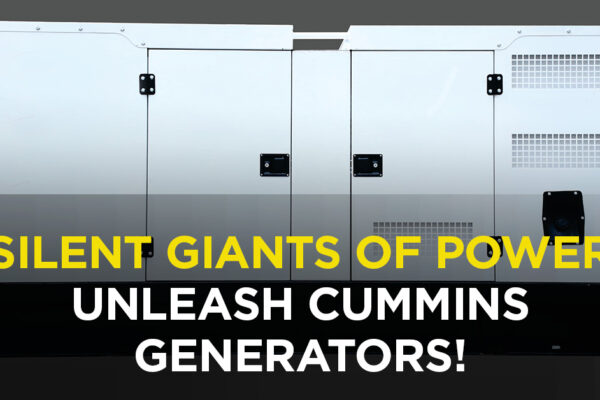 Silent Giants of Power Unleash Cummins Generators!