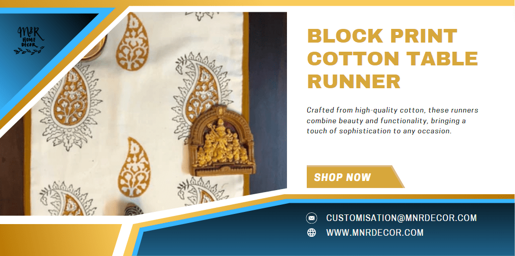 Enhance Your Dining Experience with Cotton Table Runners