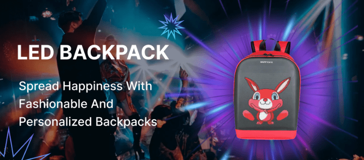 led backpack