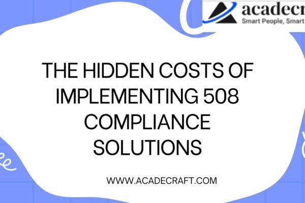 508 compliance solutions