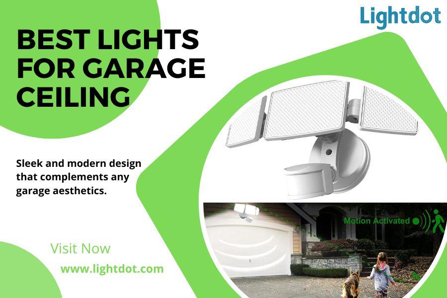 modern garage lights
