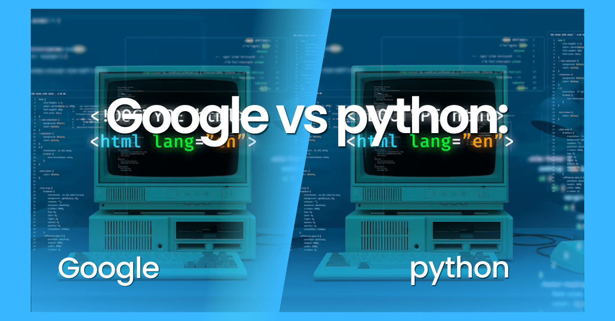 google and python