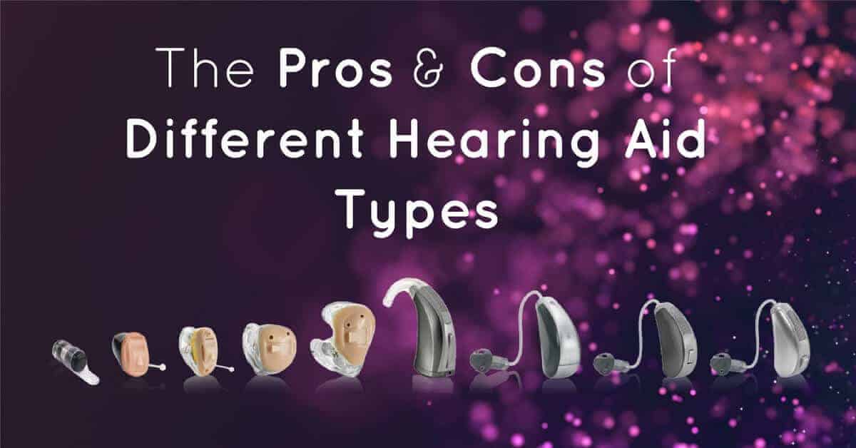 types of hearing aids