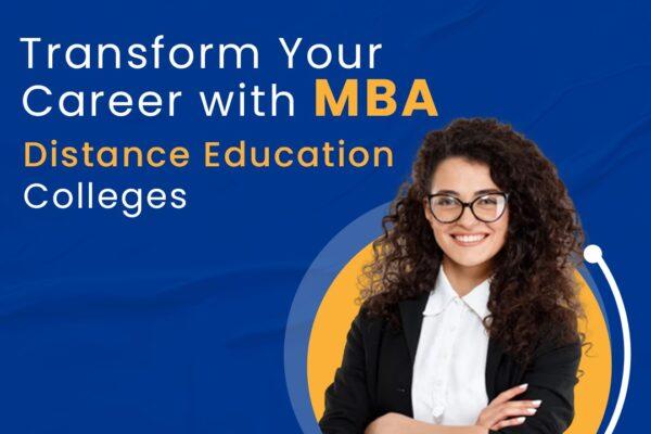 mba distance education colleges
