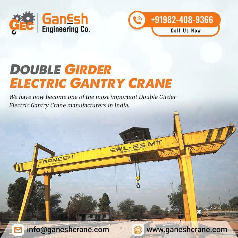 double girder electric gantry crane