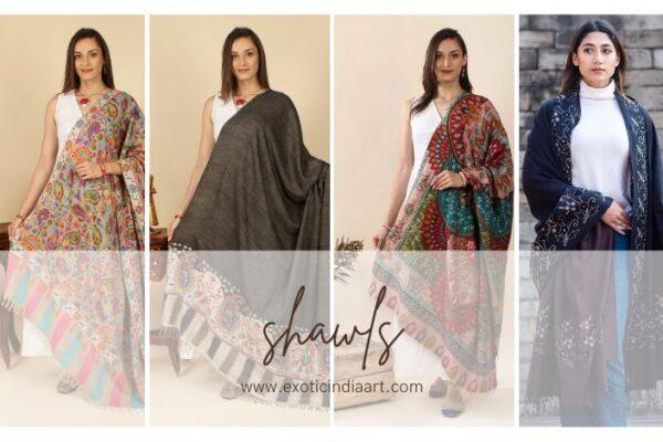 types of shawls