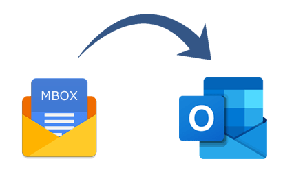 convert mbox emails to outlook