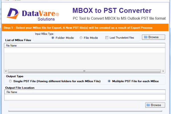 mbox to pst outlook converter