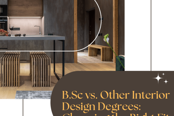 B.Sc vs. Other Interior Design Degrees Choosing the Right Fit