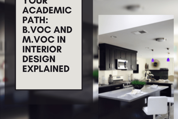 Designing Your Academic Path B.Voc and M.Voc in Interior Design Explained