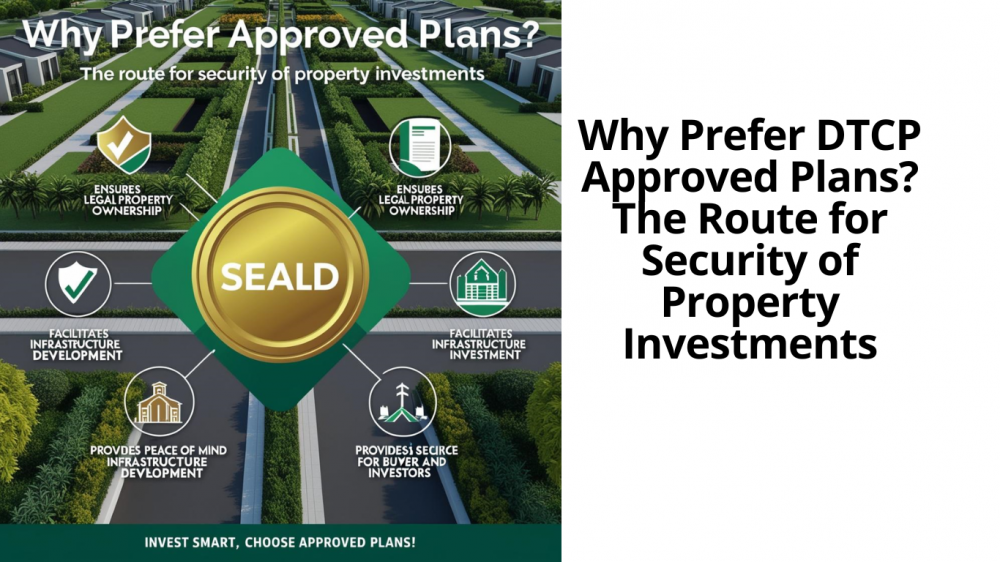 Why Prefer DTCP Approved Plans? The Route for Security of Property Investments