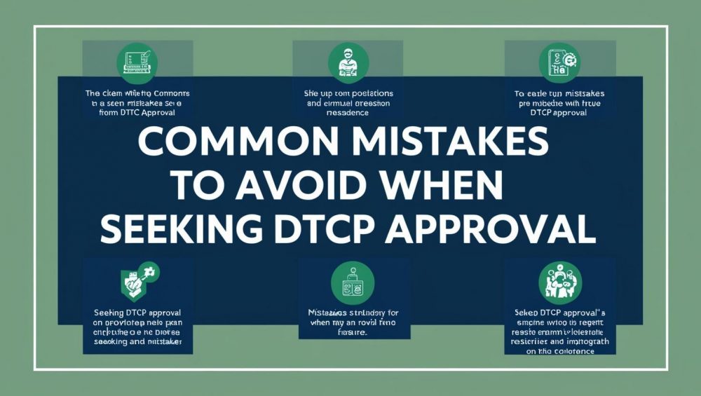 Common Mistakes to Avoid When Seeking DTCP Approval