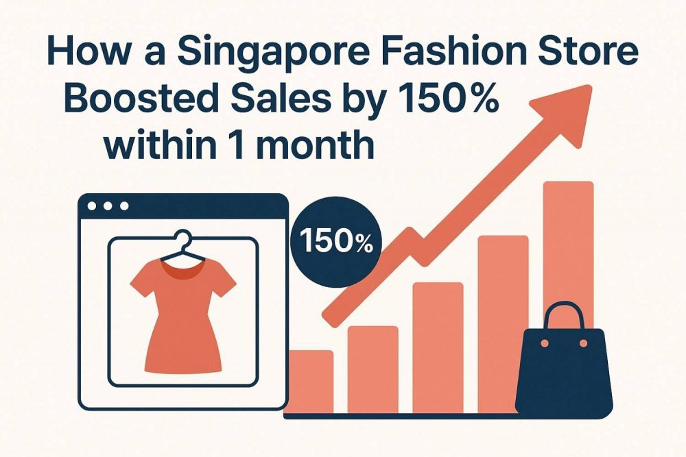 How a Singapore Fashion Store Boosted Sales by 150% within 1 month