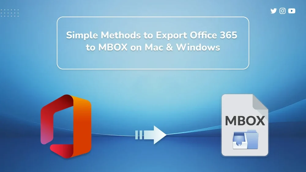 export office 365 to mbox
