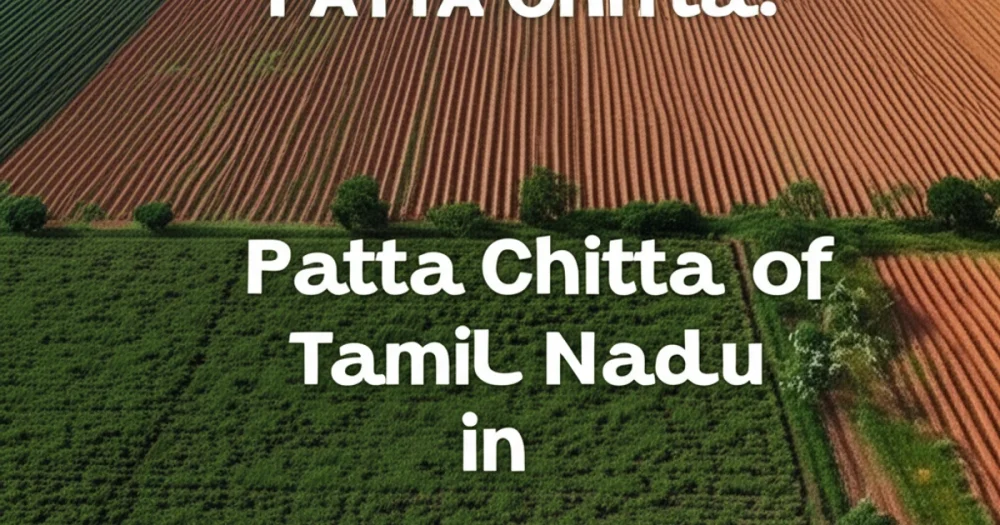 Patta Chitta: An Exploration of Land Ownership in Tamil Nadu_short