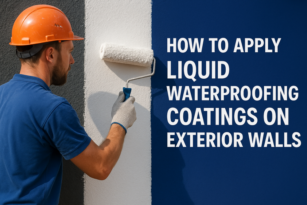 How to Apply Liquid Waterproofing Coatings on Exterior Walls