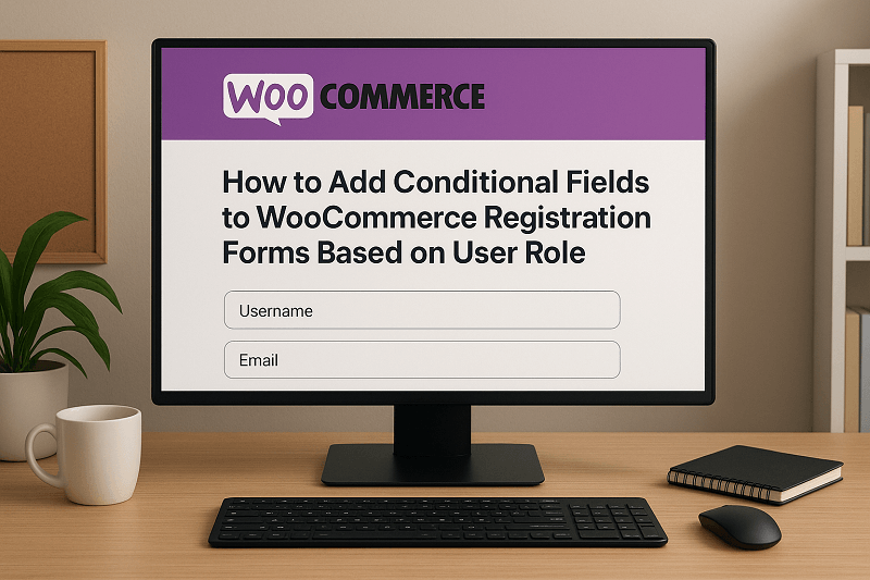 How to Add Conditional Fields to WooCommerce Registration Forms Based on User Role