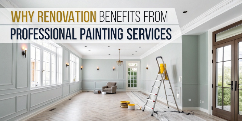 Why Renovation Benefits from Professional Painting Services