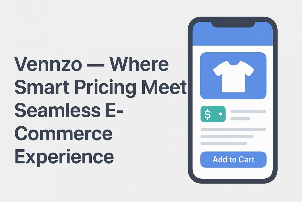 Vennzo — Where Smart Pricing Meets Seamless E-Commerce Experience