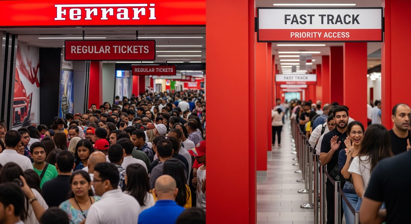 Fast Track vs Regular Tickets at Ferrari World: Which One Is worth Paying For? 
