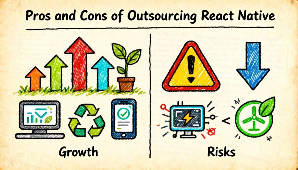 The Pros and Cons of Outsourcing React Native Projects