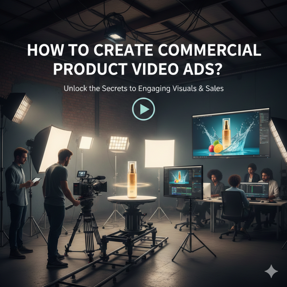 How to Create Commercial Product Video Ads?