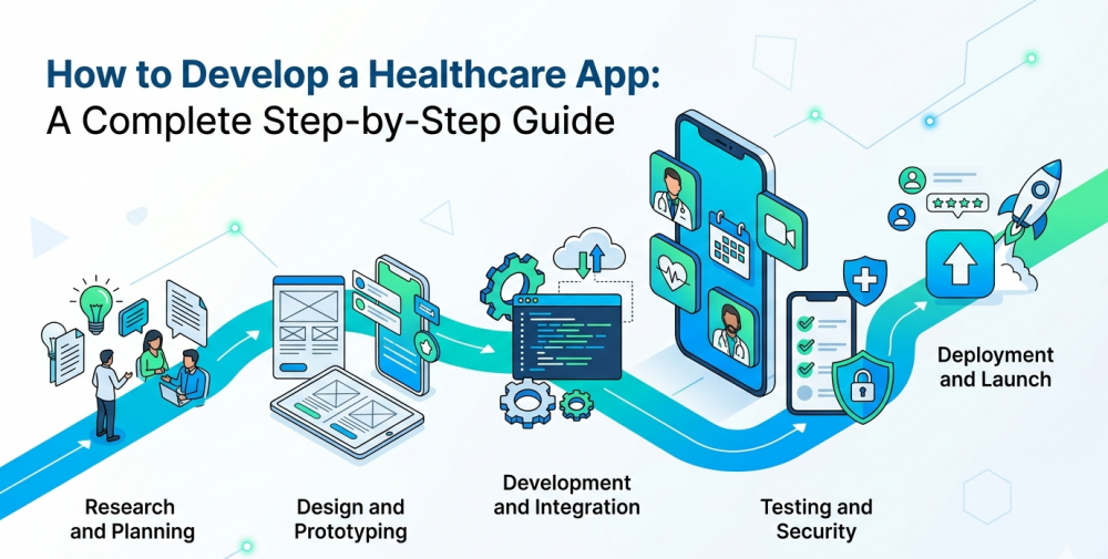 How to Develop a Healthcare App: A Complete Step-by-Step Guide