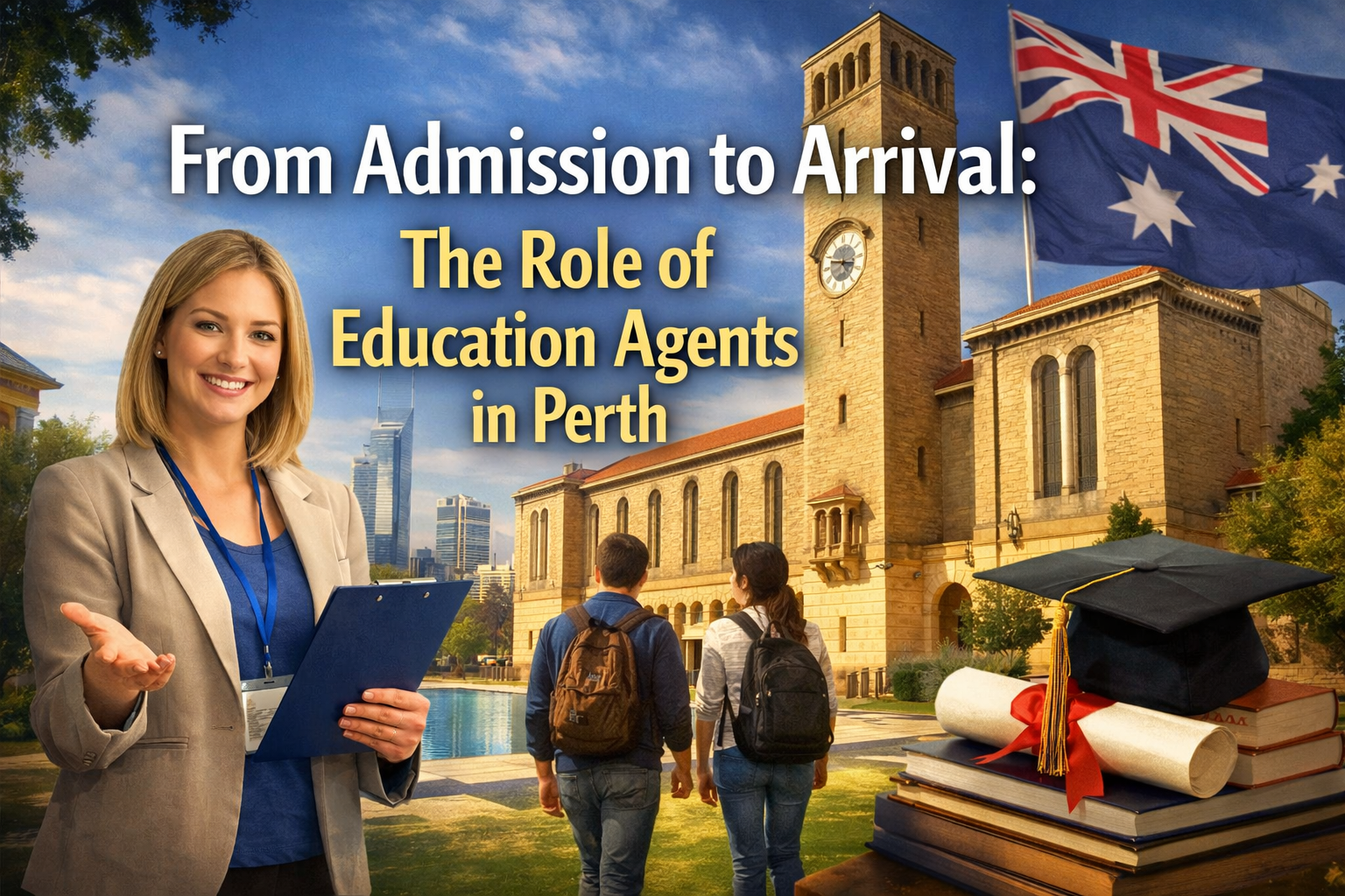 From Admission to Arrival: The Role of Education Agents in Perth