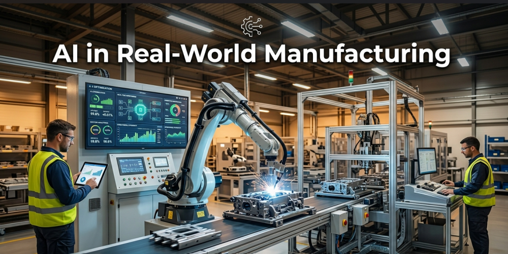 AI in Real-World Manufacturing: Transforming Production with Smart Technology