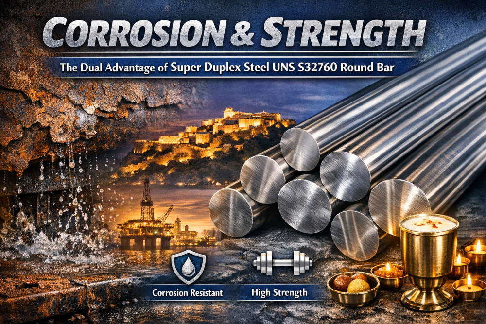 Corrosion Resistance and Strength: The Dual Advantage of Super Duplex Steel UNS S32760 Round Bar