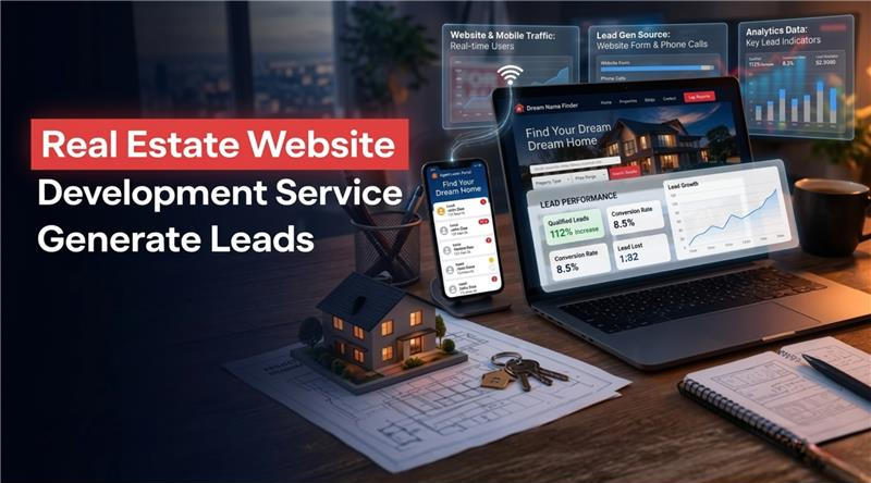Real Estate Website Development Services That Generate Qualified Property Leads 