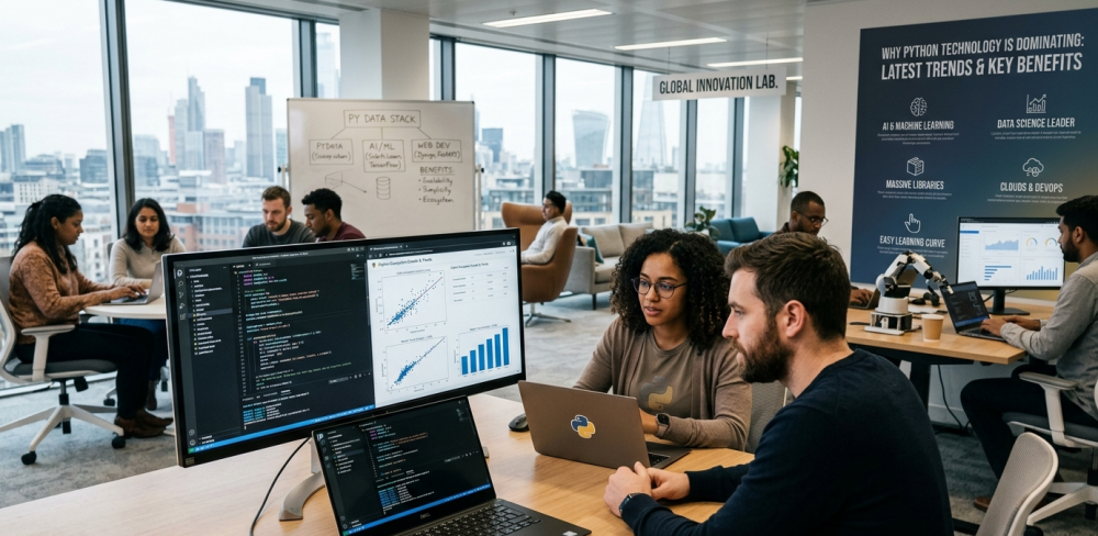 Why Python Technology is Dominating: Latest Trends and Key Benefits