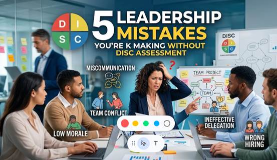 5 Leadership Mistakes You’re Making Without DISC Assessment