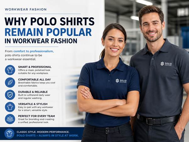Why Polo Shirts Remain Popular in Workwear Fashion